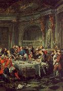 Jean-Francois De Troy The Oyster Lunch oil painting reproduction